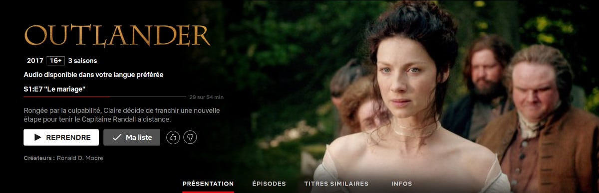 Bonne musique celtique: Outlander